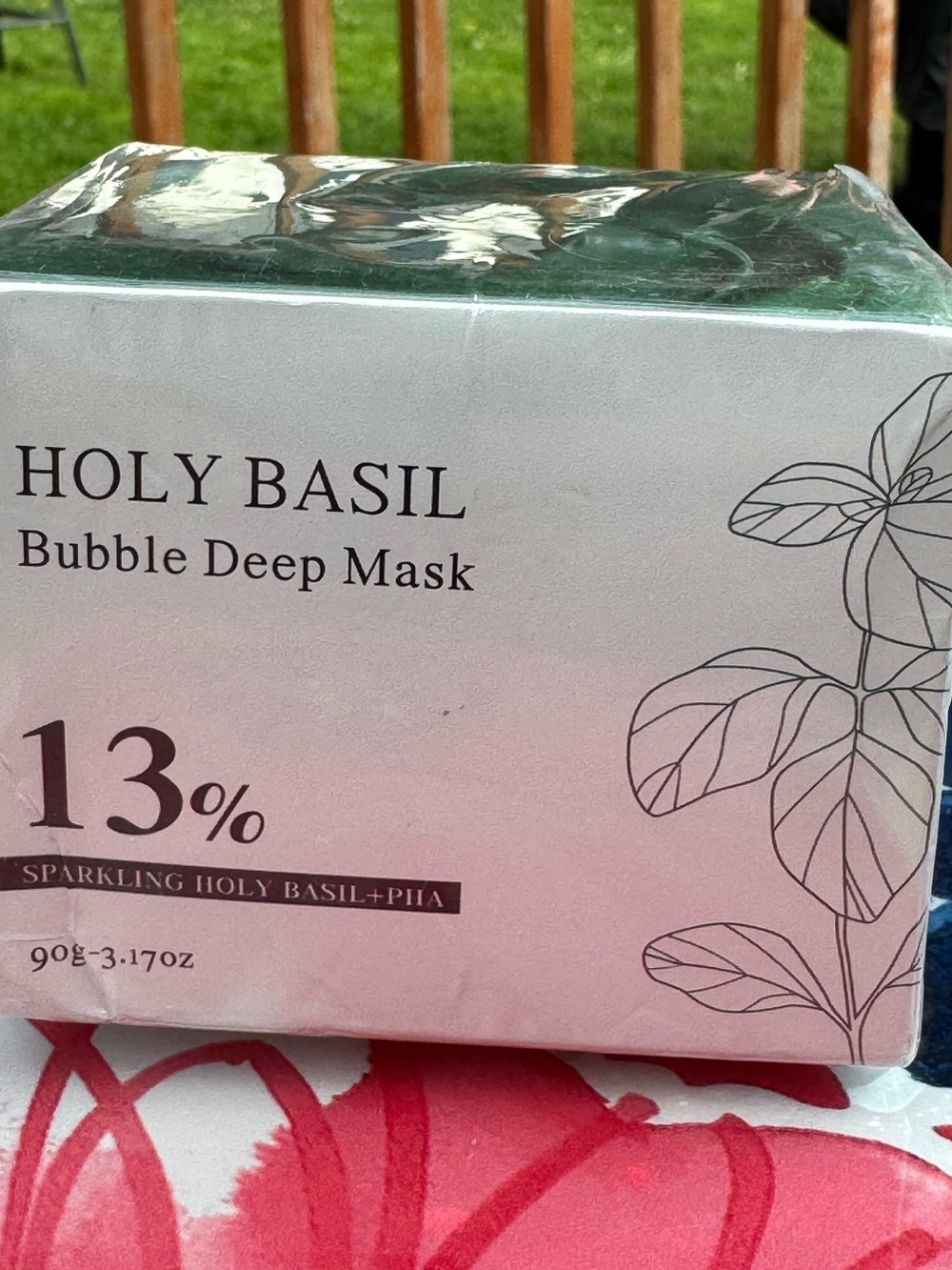 Holy Basil Bubble Deep Mask